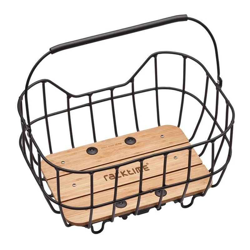 Panier Aluminium Système RACKTIME Baskit Breeze Avec Fond En Bamboo 3 Panier Aluminium Système RACKTIME Baskit Breeze Avec Fond En Bamboo
