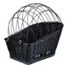 Panier Arrière En Osier Pour Chien Sur Porte Bagage Vélo -Trixie