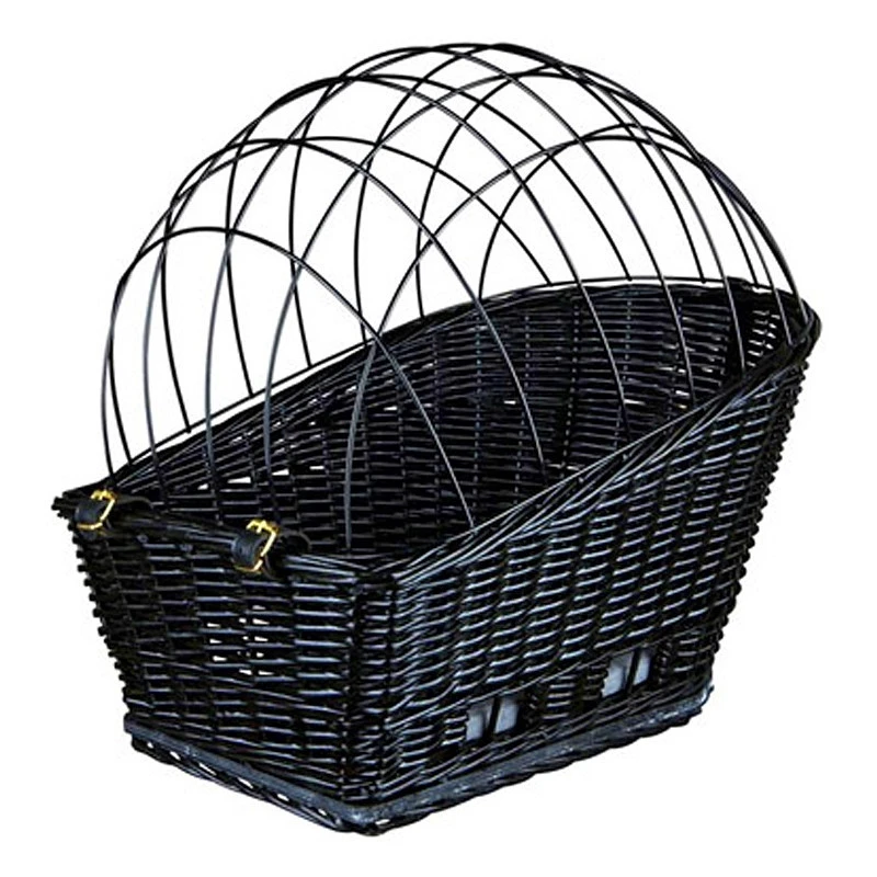 Panier Arrière En Osier Pour Chien Sur Porte Bagage Vélo -Trixie 3 Panier Arrière En Osier Pour Chien Sur Porte Bagage Vélo -Trixie