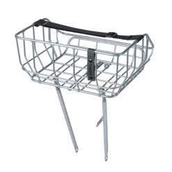 Panier Vélo Avant Chrome En Aluminium 25L PORTLAND BASIL
