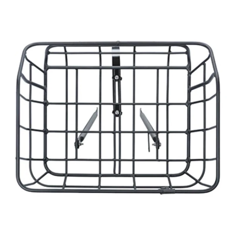 Panier Vélo Avant Noir Mat En Aluminium 25L Portland Basil 5 Panier Vélo Avant Noir Mat En Aluminium 25L Portland Basil – Image 3