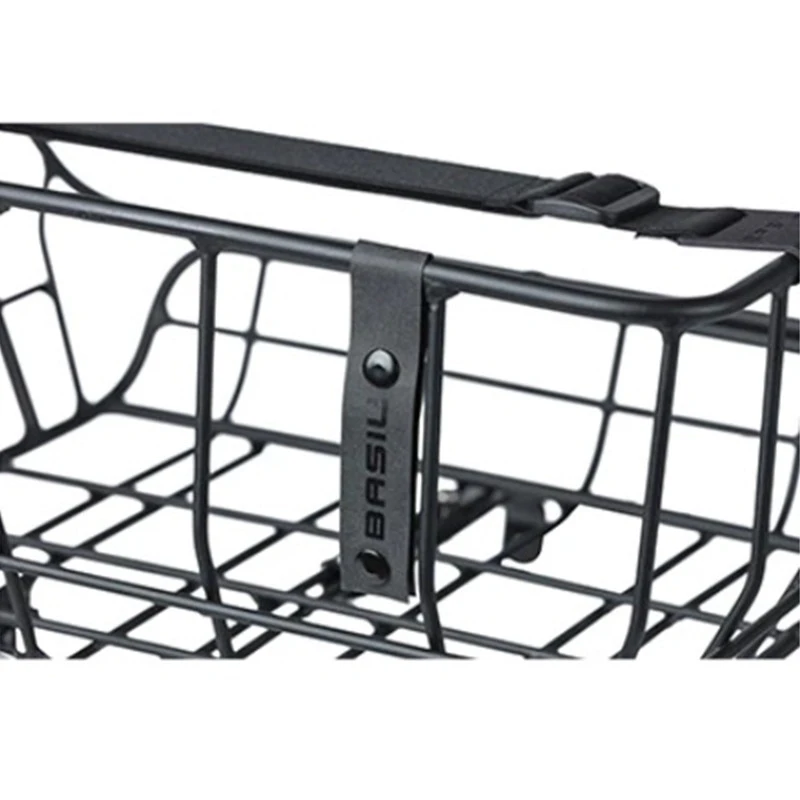 Panier Vélo Avant Noir Mat En Aluminium 25L Portland Basil 6 Panier Vélo Avant Noir Mat En Aluminium 25L Portland Basil – Image 4