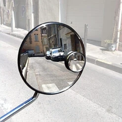 Messingschlager Pastille Miroir Convexe Sur Rétroviseur Large -Magasin De Vélos Zefal pastille miroir convexe sur retroviseur large 2