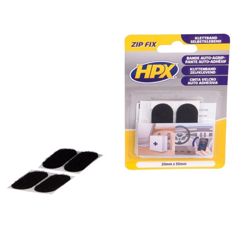 Patch Adhésif Zip Fix Velcro Autocollant Très Solide 4 Patch Adhésif Zip Fix Velcro Autocollant Très Solide – Image 2