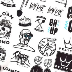 Peaty's Sticker Pack -Magasin De Vélos Zefal peaty s sticker pack 2