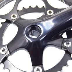 Pédalier Alu Route 50-34D L 175 Mm Noir -Magasin De Vélos Zefal pedalier alu route 50 34d l 175 mm noir 2