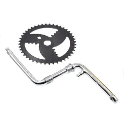 Pédalier BMX Avec Plateau ONE STYLE 44 Dents -Magasin De Vélos Zefal pedalier bmx avec plateau one style 44 dents 4