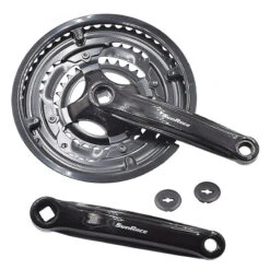 SUNRACE Pédalier Triple 28/38/48 Transmission Vélo 6/7/8 Vitesses