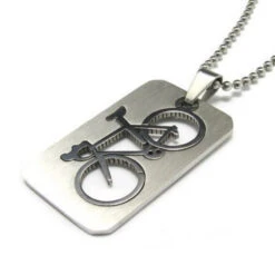 Pendentif Vélo En Acier Inoxydable 8 Pendentif Vélo En Acier Inoxydable -Magasin De Vélos Zefal pendentif velo en acier inoxydable 2