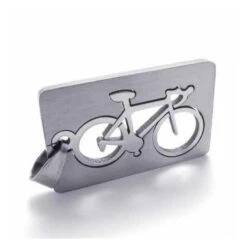 Pendentif Vélo En Acier Inoxydable