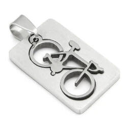 Pendentif Vélo En Acier Inoxydable 9 Pendentif Vélo En Acier Inoxydable -Magasin De Vélos Zefal pendentif velo en acier inoxydable 3