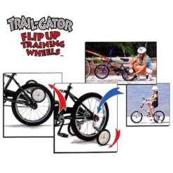 Petite Roue Vélo Enfant Flip Up - Trail Gator -Magasin De Vélos Zefal petite roue velo enfant flip up trail gator 3