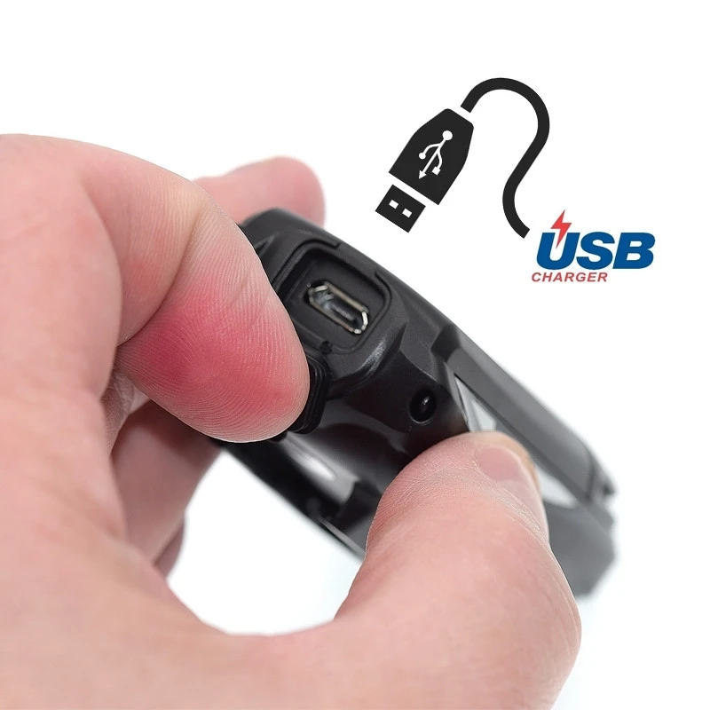 Phare Avant Vélo 300 Lumens Rechargeable USB Meteor Moon 5 Phare Avant Vélo 300 Lumens Rechargeable USB Meteor Moon – Image 3