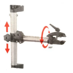 PERUZZO Pied De Montage Vélo Avec Mâchoire à Fixation Murale 11 PERUZZO Pied De Montage Vélo Avec Mâchoire à Fixation Murale -Magasin De Vélos Zefal pied de montage velo avec machoire a fixation murale 4