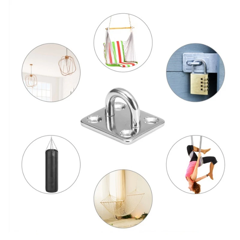 Plaque D'ancrage Mural Pour Fixation Chaine De Vélo 6 Plaque D'ancrage Mural Pour Fixation Chaine De Vélo – Image 4