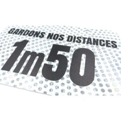 Plaque Vélo Gardons Nos Distances 1m50 V-Loplak -Magasin De Vélos Zefal plaque velo gardons nos distances 1m50 v loplak 3