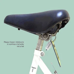 Plaque Vélo Réfléchissante Bike To The Future V-LOPLAK -Magasin De Vélos Zefal plaque velo reflechissante bike to the future v loplak 2