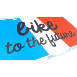 Plaque Vélo Réfléchissante Bike To The Future V-LOPLAK -Magasin De Vélos Zefal plaque velo reflechissante bike to the future v loplak 3