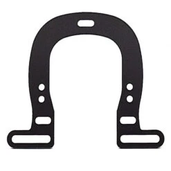 Platine De Fixation Pour Antivol De Cadre - Acier - Noir