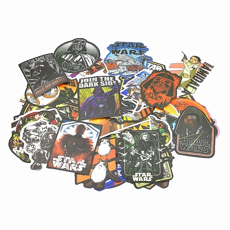 Pochette 50 Autocollants STARS WARS Pour Enfant à Vélo 3 Pochette 50 Autocollants STARS WARS Pour Enfant à Vélo