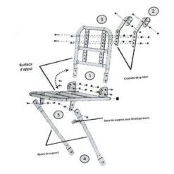 M-Wave Porte Bagage Avant Pour Vélo Avec Socle En Bois -Magasin De Vélos Zefal porte bagage avant pour velo avec socle en bois 2