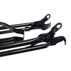 Porte-Bagages Tour 28 Pouces Avec Béquille Mat Noir Steco -Magasin De Vélos Zefal porte bagages tour 28 pouces avec bequille mat noir steco 5