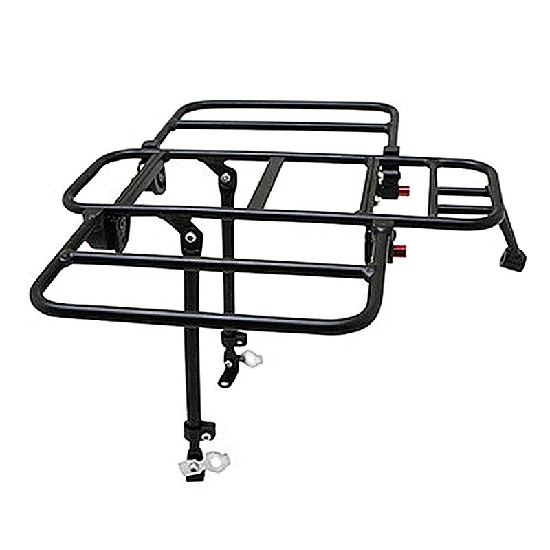 Porte-bagages Vélo Avant à Plateforme Avec Côtés Rabattables 6 Porte-bagages Vélo Avant à Plateforme Avec Côtés Rabattables – Image 4