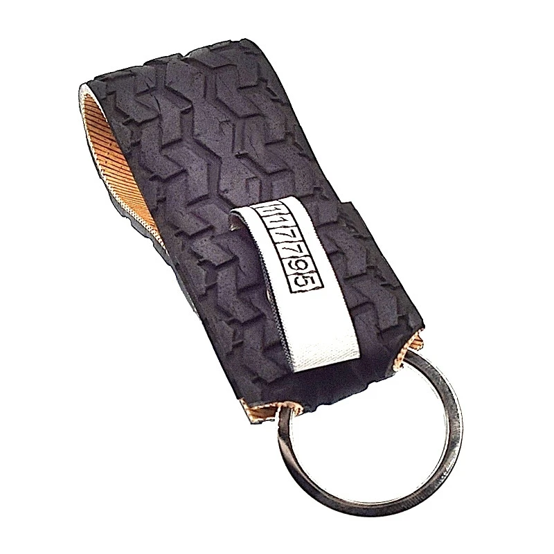 Porte Clé Cingomma En Pneu De Bicyclette Recyclé 4 Porte Clé Cingomma En Pneu De Bicyclette Recyclé – Image 2