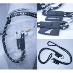 Porte-clés "STRAP" HAIBIKE Noir/blanc