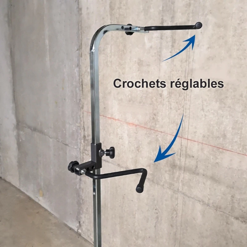 Présentoir Vertical 1 Vélo Roue AV Ou AR 26"/27,5"/29"/700 4 Présentoir Vertical 1 Vélo Roue AV Ou AR 26"/27,5"/29"/700 – Image 2