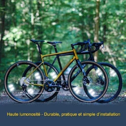 Réflecteurs De Rayons De Sécurité Pour Roues De Vélo - Par 4 -Magasin De Vélos Zefal reflecteurs de rayons de securite pour roues de velo par 4 3