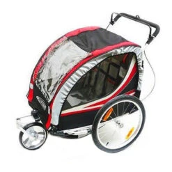 Remorque Vélo Double Pour Enfant Avec Kit Piéton -Magasin De Vélos Zefal remorque velo double pour enfant avec kit pieton 2