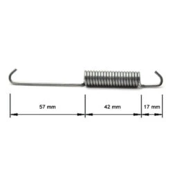 Hebie Ressort Pour Béquille Centrale De Vélo -Magasin De Vélos Zefal ressort pour bequille centrale de velo 2