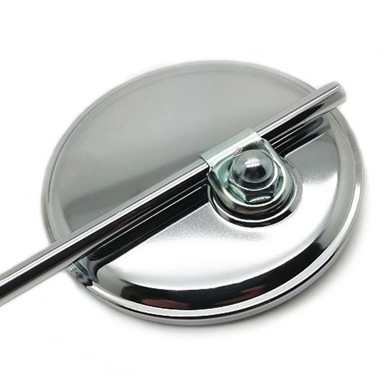 Rétroviseur Pour Vélo Avec Bras Court Et Miroir 70 Mm 4 Rétroviseur Pour Vélo Avec Bras Court Et Miroir 70 Mm – Image 2