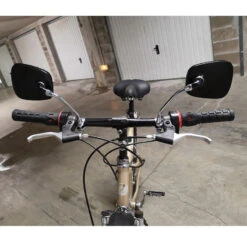 Point Rétroviseur Rectangulaire Orientable Pour Vélo -Magasin De Vélos Zefal retroviseur rectangulaire orientable pour velo 2