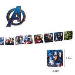 Rouleau De 200 Stickers AVENGERS Pour La Décoration Des Enfants à Vélo -Magasin De Vélos Zefal rouleau de 200 stickers avengers pour la decoration des enfants a velo 2