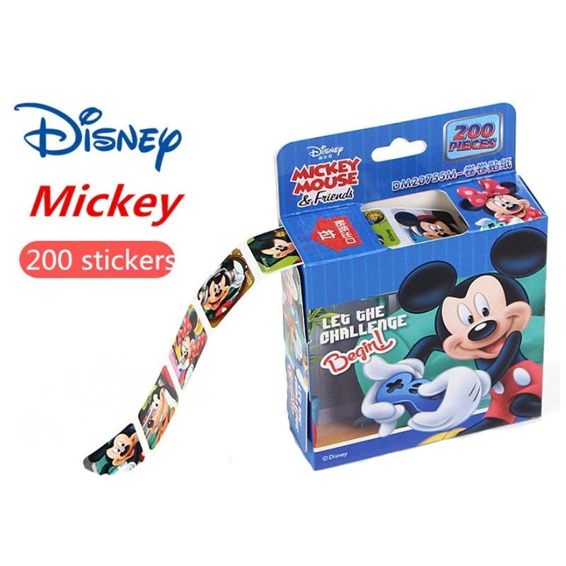Rouleau De 200 Stickers MICKEY Pour Personnaliser Un Vélo Enfant 3 Rouleau De 200 Stickers MICKEY Pour Personnaliser Un Vélo Enfant