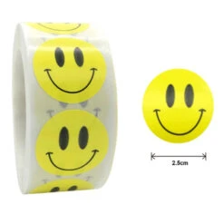 Rouleau De 50 Stickers SMILEY Pour Sécurité Enfant à Vélo -Magasin De Vélos Zefal rouleau de 50 stickers smiley pour securite enfant a velo 4