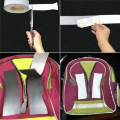 Ruban Adhésif Rétroréfléchissant Haute Visibilité -Magasin De Vélos Zefal ruban adhesif retroreflechissant haute visibilite 1 3