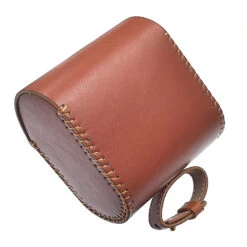 Sacoche De Selle Vélo Vintage En Cuir Brun -Magasin De Vélos Zefal sacoche de selle velo vintage en cuir brun 5