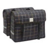New Looxs Sacoche Vélo Porte Bagages Double Carreaux Noir - 30 Litres -Magasin De Vélos Zefal sacoche velo porte bagages double carreaux noir 30 litres