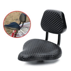 Selle Confortable Avec Dossier Pour Vélo Et Tricycle