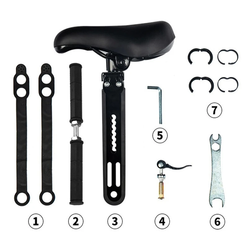 Selle Transport Enfant Sur Cadre Vélo Et VTT Shotgun 4 Selle Transport Enfant Sur Cadre Vélo Et VTT Shotgun – Image 2