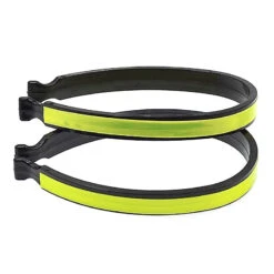 Point Serre Pantalon Noir Avec Réflecteur Haute Visibilité -Magasin De Vélos Zefal serre pantalon noir avec reflecteur haute visibilite 2