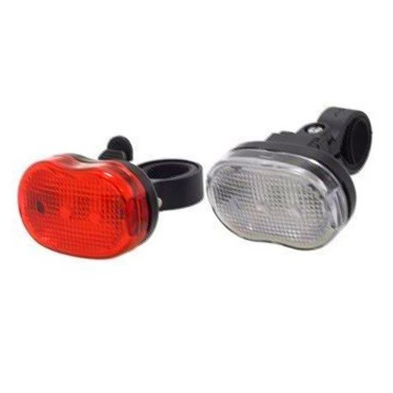 Set D'éclairage LED 3 Fonctions Avant/Arrière + 4 Piles 3 Set D'éclairage LED 3 Fonctions Avant/Arrière + 4 Piles