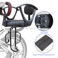 Siège De Vélo Arrière Pour Enfant 11 Siège De Vélo Arrière Pour Enfant -Magasin De Vélos Zefal siege de velo arriere pour enfant 3