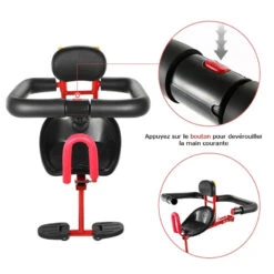 Siège De Vélo Pour Enfants Cyclissimo -Magasin De Vélos Zefal siege de velo pour enfants cyclissimo 2