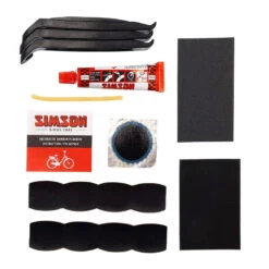Simson Kit De Réparation Normal 8 X 6 Cm Acier - 10 Pièces -Magasin De Vélos Zefal simson kit de reparation normal 8 x 6 cm acier 10 pieces 2