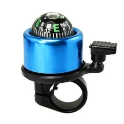 Sonnette De Vélo Avec Boussole - Bleu