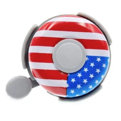 Sonnette De Vélo Drapeau Américain -Magasin De Vélos Zefal sonnette de velo drapeau americain 2
